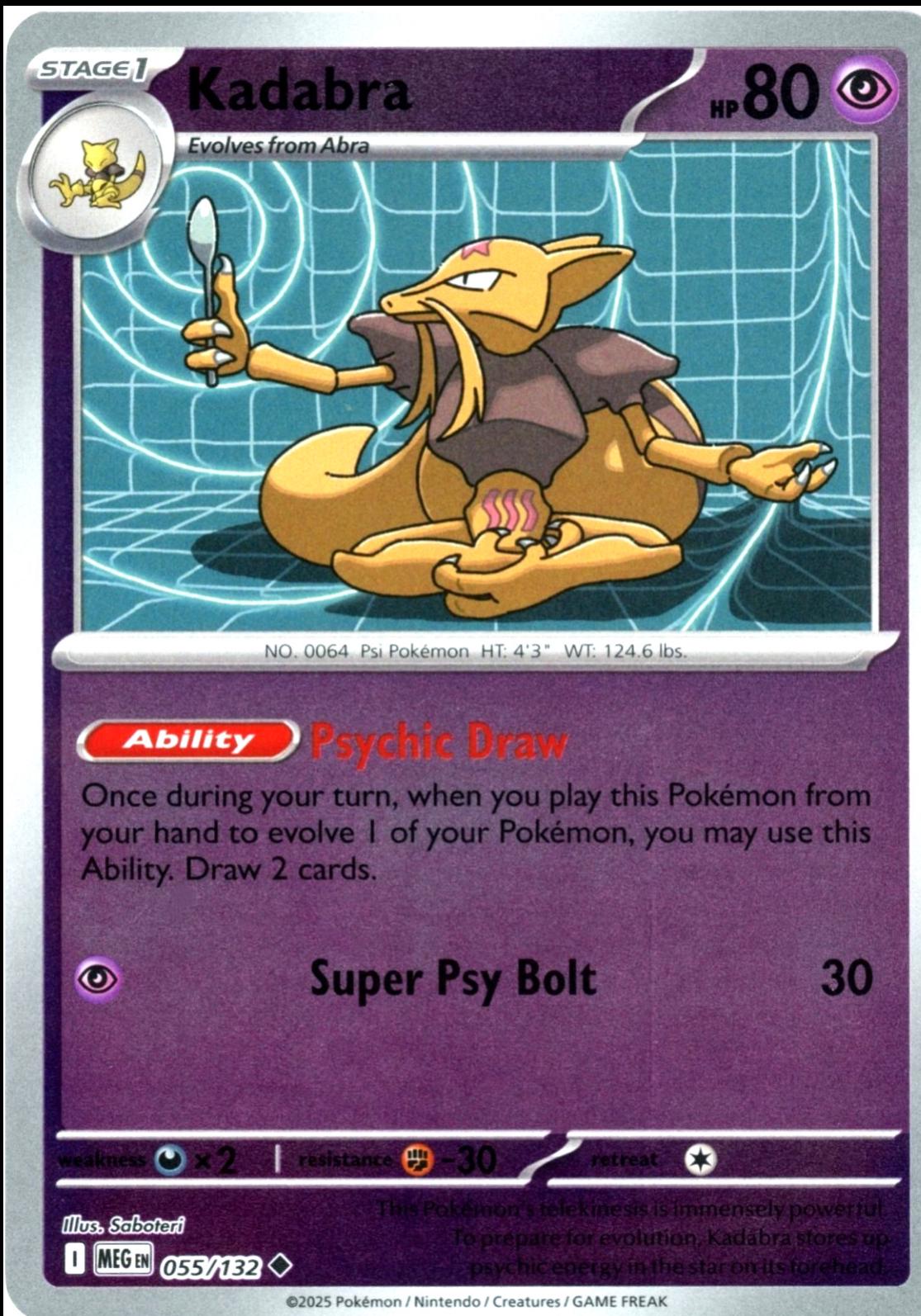 Kadabra [Reverse Holo]